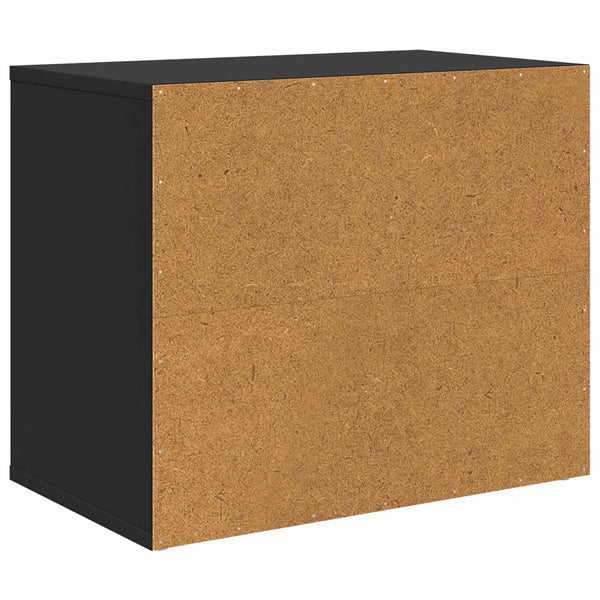 Kissatalo Musta 51 x 30 x 42,5 cm Tekninen puu