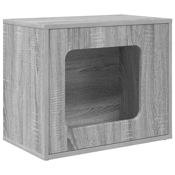 Kissatalo Harmaa Sonoma 51 x 30 x 42,5 cm Tekninen puu