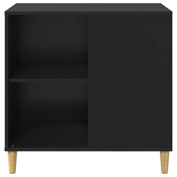 Kissatalo Musta 72 x 42,5 x 70 cm Tekninen puu