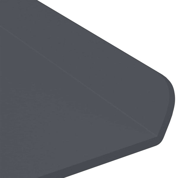 Kelluva hylly 3 kpl Antrasiitti 40 x 9 x 2,5 cm Teräs