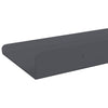 Kelluva hylly 3 kpl Antrasiitti 40 x 9 x 2,5 cm Teräs