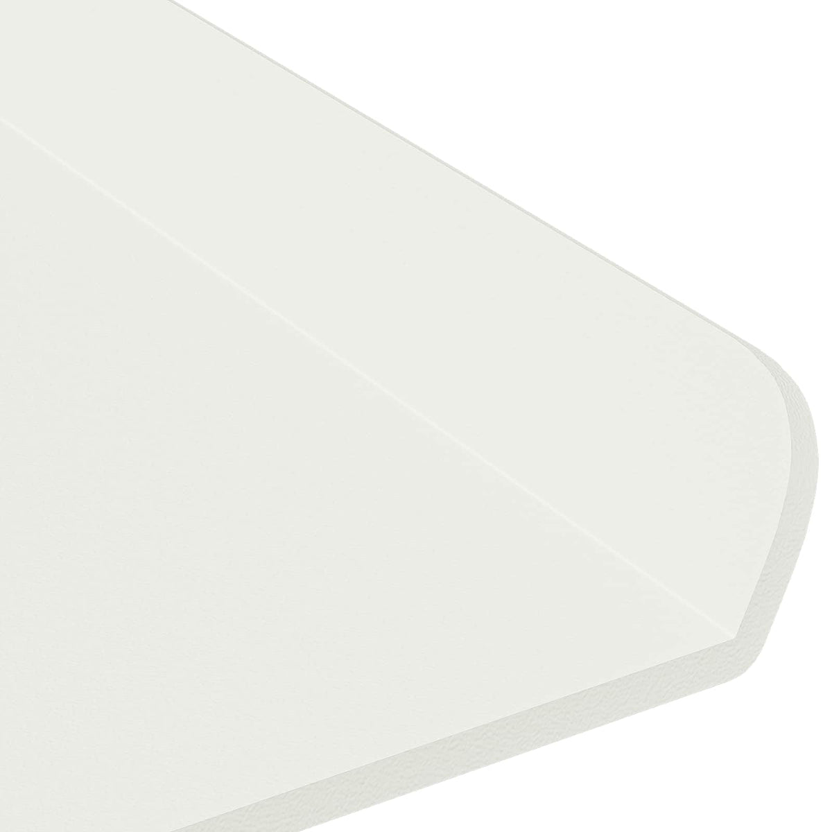 Kelluva hylly 3 kpl Valkoinen 40 x 9 x 2,5 cm Teräs