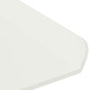 Kelluva hylly 3 kpl Valkoinen 40 x 9 x 2,5 cm Teräs