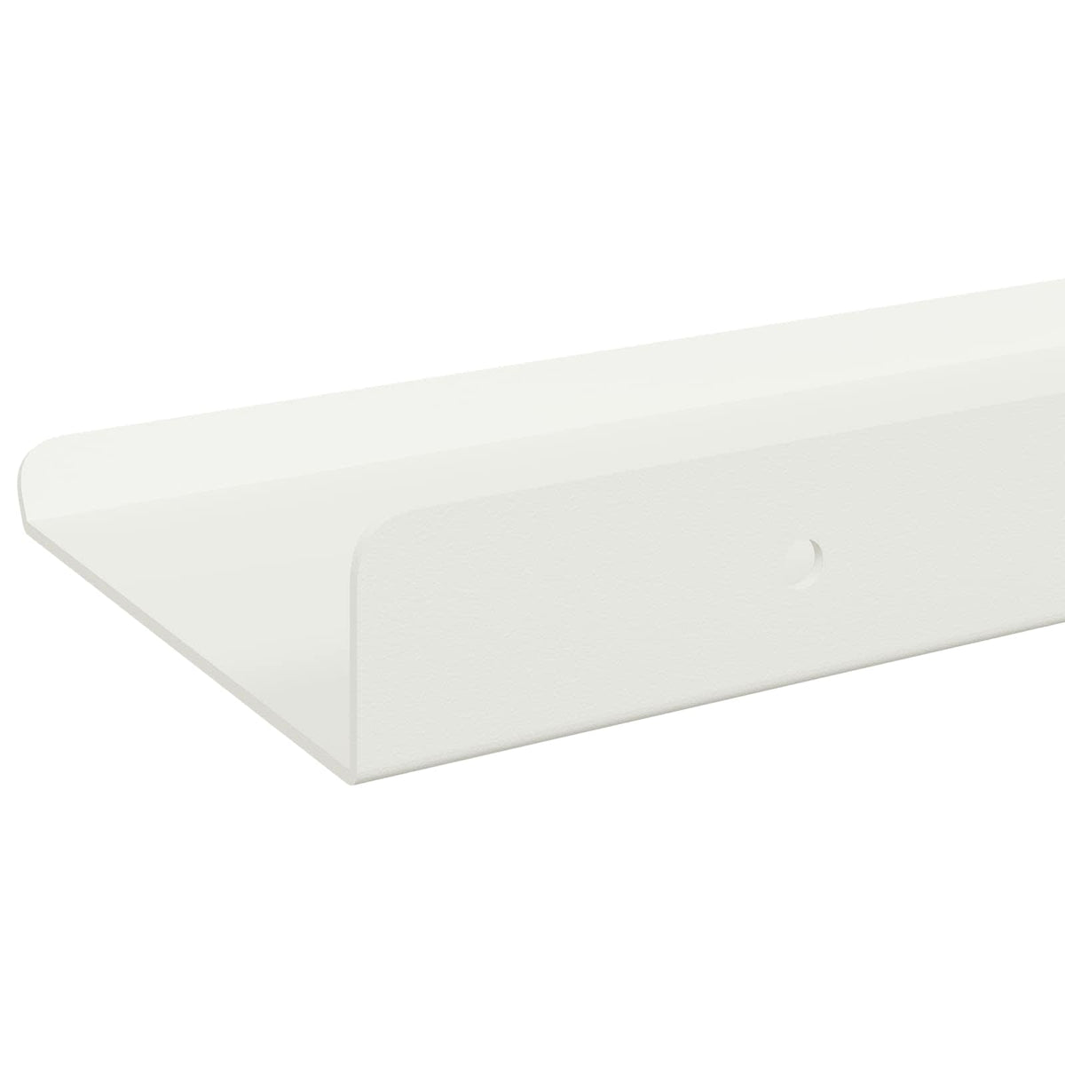 Kelluva hylly 3 kpl Valkoinen 40 x 9 x 2,5 cm Teräs