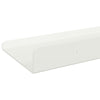 Kelluva hylly 3 kpl Valkoinen 40 x 9 x 2,5 cm Teräs