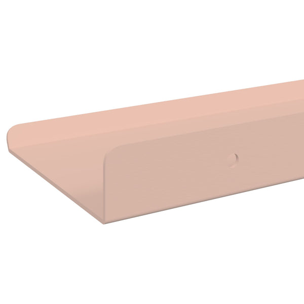 Kelluva hylly 4 kpl Pinkki 30 x 9 x 2,5 cm Teräs