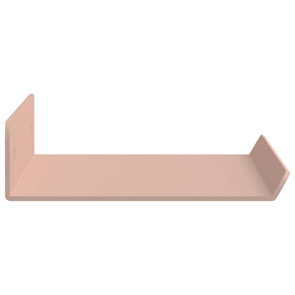 Kelluva hylly 4 kpl Pinkki 30 x 9 x 2,5 cm Teräs