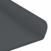 Kelluva hylly 2 kpl Antrasiitti 30 x 9 x 2,5 cm Teräs