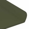 Kelluva hylly 2 kpl Oliivivihreä 30 x 9 x 2,5 cm Teräs