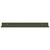 Kelluva hylly 2 kpl Oliivivihreä 40 x 9 x 2,5 cm Teräs