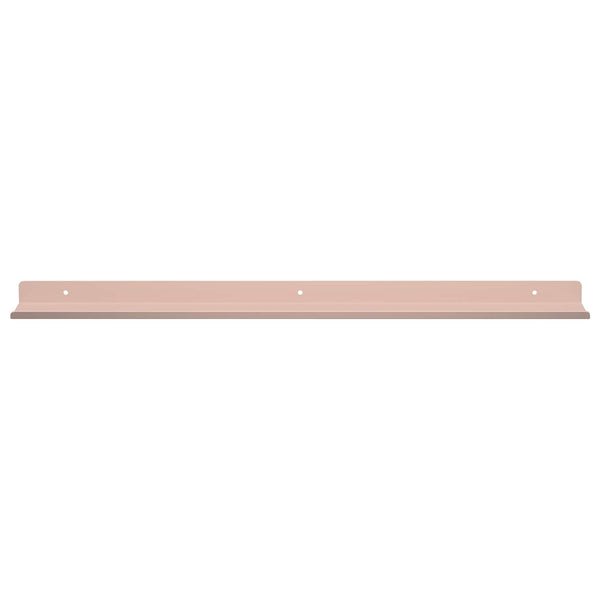 Kelluva hylly 2 kpl Pinkki 60 x 8,5 x 2,5 cm Teräs
