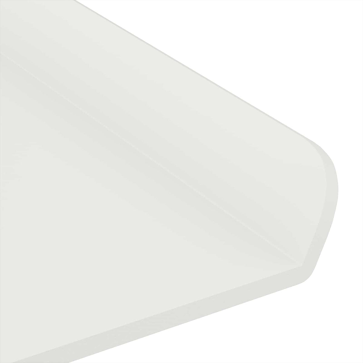 Kelluva hylly 2 kpl Valkoinen 100 x 9 x 2,5 cm Teräs