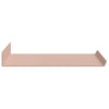 Kelluva hylly 4 kpl Pinkki 40 x 18 x 2,5 cm Teräs