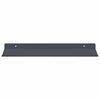 Kelluva hylly 2 kpl Antrasiitti 40 x 18 x 2,5 cm Teräs