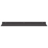 Kelluva hylly 2 kpl Musta 60 x 18 x 2,5 cm Teräs