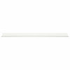Kelluva hylly 2 kpl Valkoinen 100 x 18 x 2,5 cm Teräs