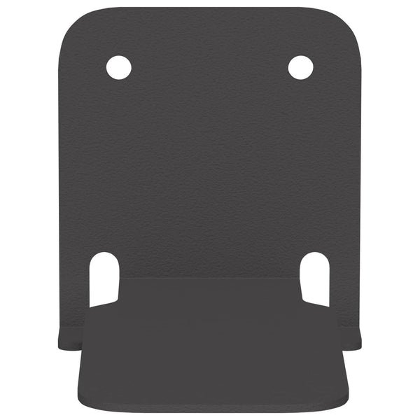 Näkymätön kelluva hylly 8 kpl Musta 6 x 11 x 6,5 cm