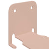 Näkymätön kelluva hylly 8 kpl Pinkki 6 x 11 x 6,5 cm