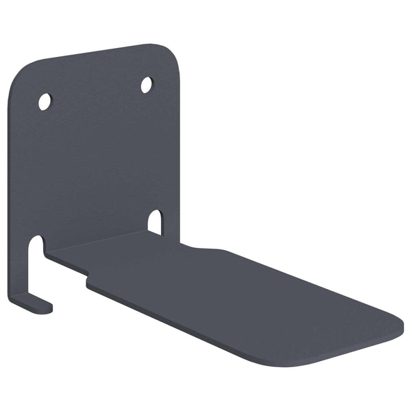 Näkymätön kelluva hylly 4 kpl Antrasiitti 6 x 11 x 6,5 cm