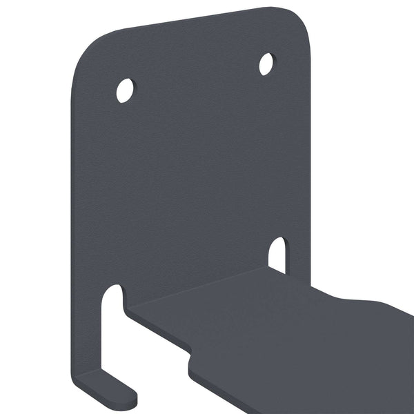 Näkymätön kelluva hylly 8 kpl Antrasiitti 6 x 11 x 6,5 cm