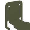 Näkymätön kelluva hylly 4 kpl Oliivivihreä 6 x 11 x 6,5 cm