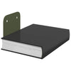 Näkymätön kelluva hylly 24 kpl Oliivivihreä 6 x 11 x 6,5 cm
