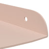 Kulma Kelluva Hylly 2 kpl Pinkki 15 x 15 x 2 cm