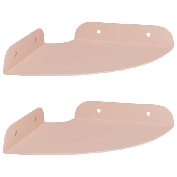 Kulma Kelluva Hylly 2 kpl Pinkki 15 x 15 x 2 cm