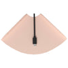 Kulma Kelluva Hylly 2 kpl Pinkki 15 x 15 x 2 cm