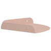 Kulma Kelluva Hylly 4 kpl Pinkki 15 x 15 x 2 cm