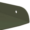 Kulma Kelluva Hylly 4 kpl Oliivivihreä 15 x 15 x 2 cm