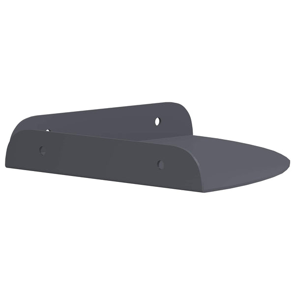 Kulma Kelluva Hylly 2 kpl Antrasiitti 18 x 18 x 2 cm