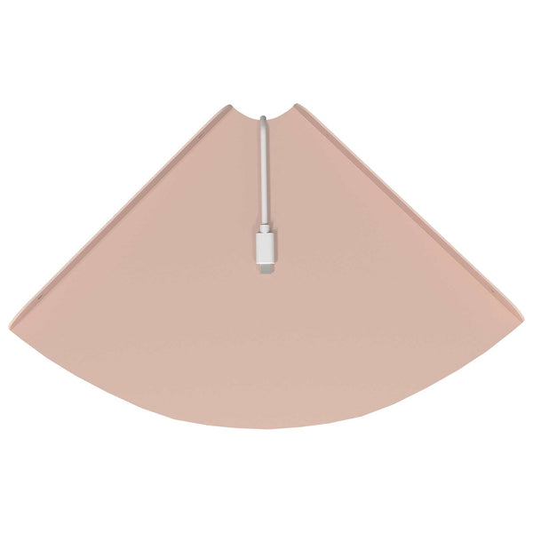 Kulma Kelluva Hylly 2 kpl Pinkki 24 x 24 x 2 cm