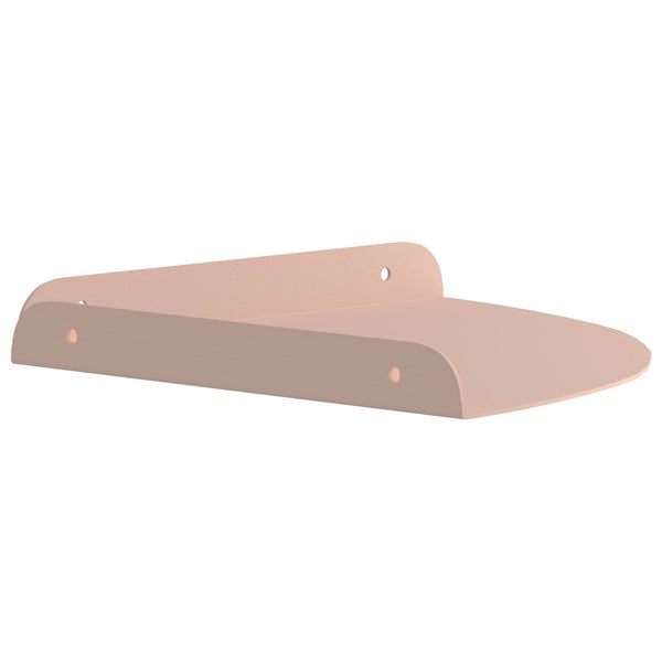 Kulma Kelluva Hylly 4 kpl Pinkki 24 x 24 x 2 cm