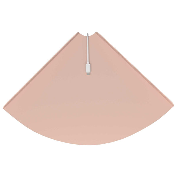 Kulma Kelluva Hylly 2 kpl Pinkki 30 x 30 x 2 cm