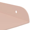 Kulma Kelluva Hylly 4 kpl Pinkki 30 x 30 x 2 cm