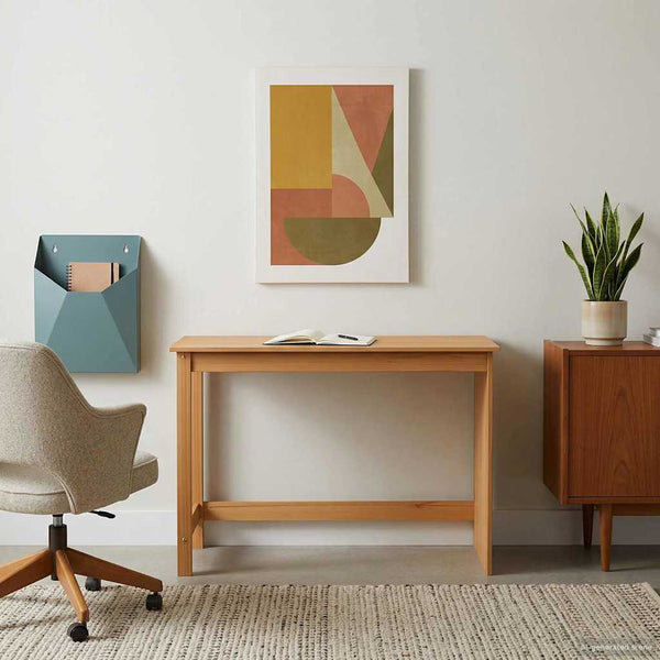 Pöytä Hunajaruskea 112 x 50 x 75 cm Massiivinen mänty