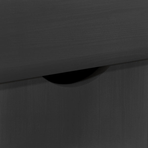 Rullaava kaappi Harmaa 100 x 39 x 65,5 cm Massiivinen mänty