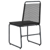 Puutarhatuolit 2 pcs Musta 48 x 55 x 89,5 cm Rottinki