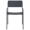 Puutarhatuolit 2 pcs Antrasiitti 51 x 55 x 81 cm Teräs
