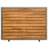 Kaappi ovella Harmaa 70 x 50 x 87 cm Polyesteri ja Roly Rattat