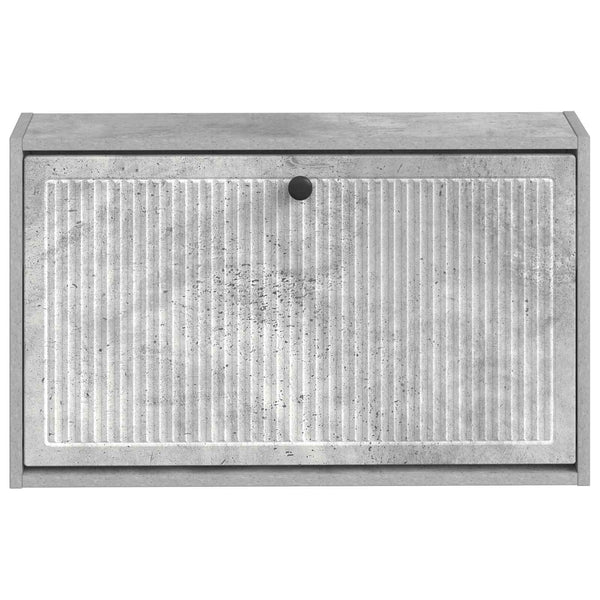 Seinälle asennettava kenkäkaappi EDE 71 x 17 x 43 cm