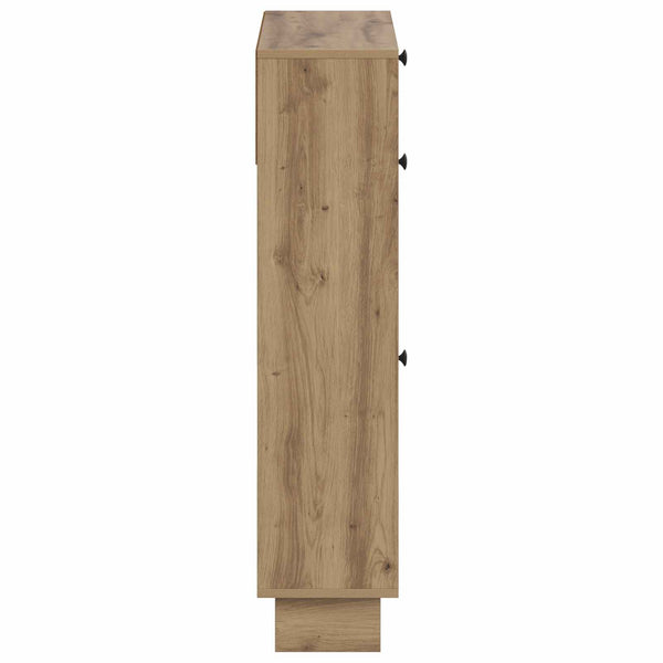 Kenkäkaappi EDE 78 x 24 x 103 cm Tekninen puu Artisaanitammi