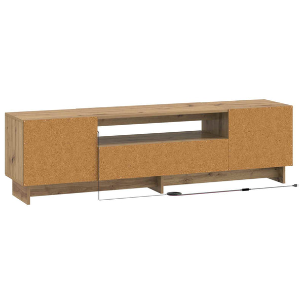 LED TV-kaappi Artisaanitammi Tekninen puu