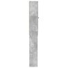 Vessakaappi EDE Betoninharmaa 66 x 25,5 x 190 cm Tekninen puu