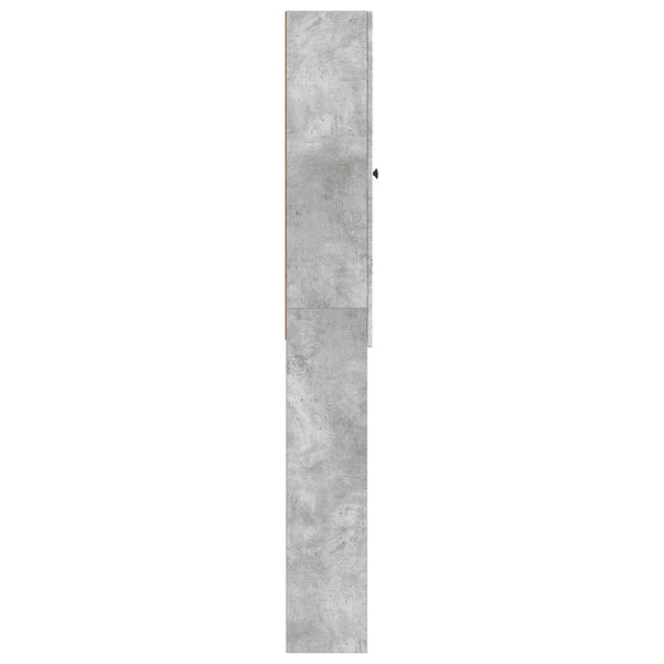 Vessakaappi EDE Betoninharmaa 66 x 25,5 x 190 cm Tekninen puu