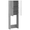 Vessakaappi EDE Harmaa Sonoma 66 x 25,5 x 190 cm Tekninen puu
