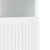 LED TV-kaappi valkoinen Tekninen puu