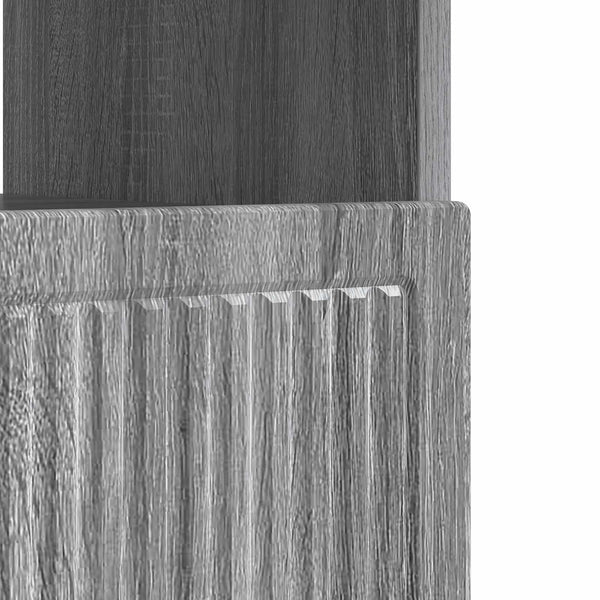 LED TV-kaappi Harmaa Sonoma Tekninen puu
