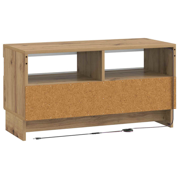 LED TV-kaappi Artisaanitammi Tekninen puu